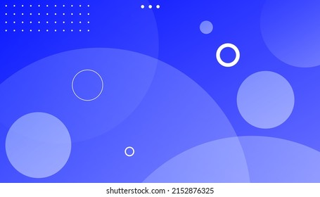 Abstract blue gradient background with geometric shape. Minimal geometric background. Gradient shapes composition. Fluid gradient shapes composition. Eps10 vector