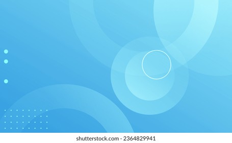 Abstract blue gradient background with geometric shape elements and circle. background for posters, placards, brochures, banners, web pages