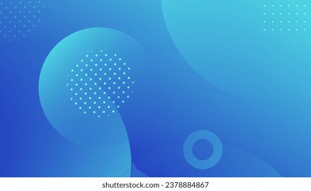 Abstract blue gradient background with geometric. Modern and Creative design in EPS10 vector illustration.