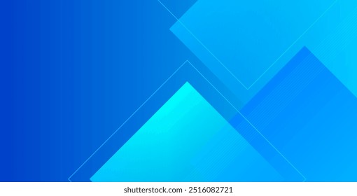 Fondo degradado azul Abstractas con Formas geométricas, fondo geométrico abstracto azul, Ilustración vectorial 