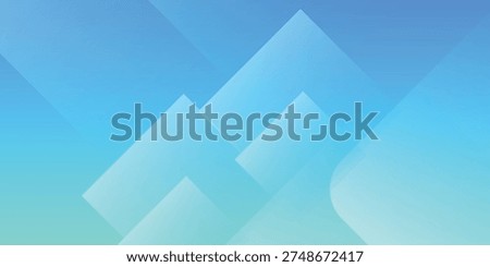 Abstract Blue Gradient Background With Geometric Arrows for Technology, Business, and Modern Design eps10