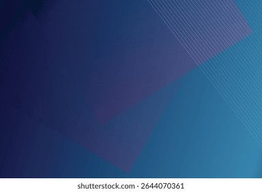 Abstract blue gradient background. Geometricshapes  pattern. Modern  texture design.  Futuristic technology graphic design. Suit for business, header, cover, wallpaper, website, flyer
