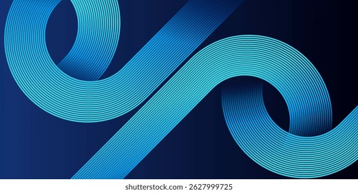 Abstract blue gradient background with glowing skin blue colour dynamic shapes composition design background vector illustration . Futuristic technology consept Luxury pattern. High quality graphic.