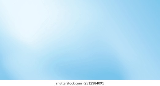 Fundo de gradiente azul abstrato com luz azul brilhante granulada. Moderno