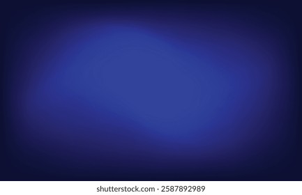 Abstract blue gradient background, light and shadow on the backdrop with dimensions, hot tone wall with intense color, horizontal wallpaper, presentations, websites, applications and graphic design