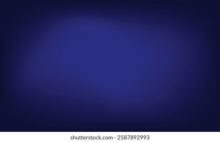 Abstract blue gradient background, light and shadow on the backdrop with dimensions, hot tone wall with intense color, horizontal wallpaper, presentations, websites, applications and graphic design