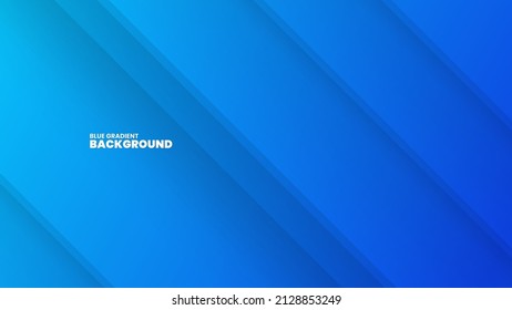 Abstract Blue Gradient Background with Lines