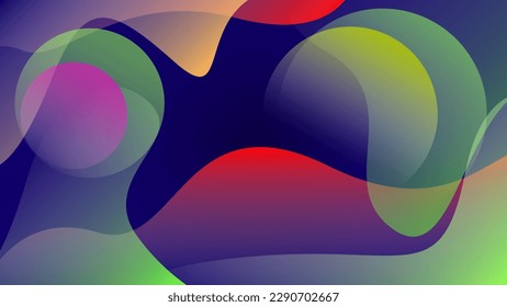 Abstract blue gradient background with modern graphic style