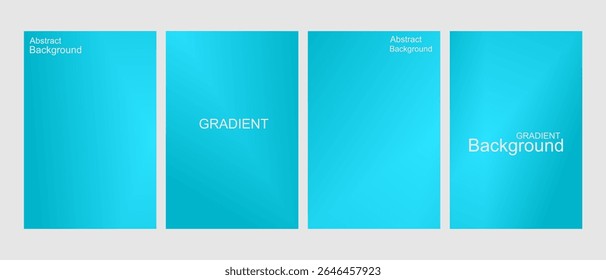 Abstract Blue Gradient Background, for Presentation and Design, Studio showroom product base, fashion runway mockup scene. vector illustration