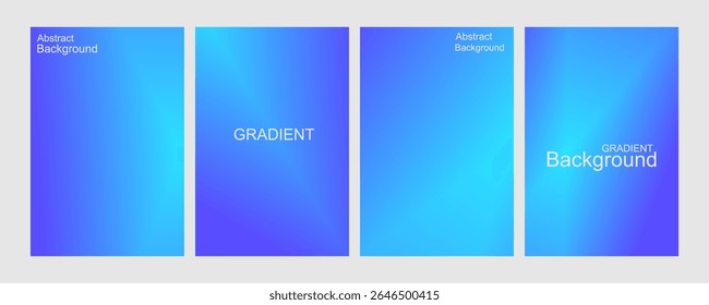 Abstract Blue Gradient Background, for Presentation and Design, Studio showroom product base, fashion runway mockup scene. vector illustration
