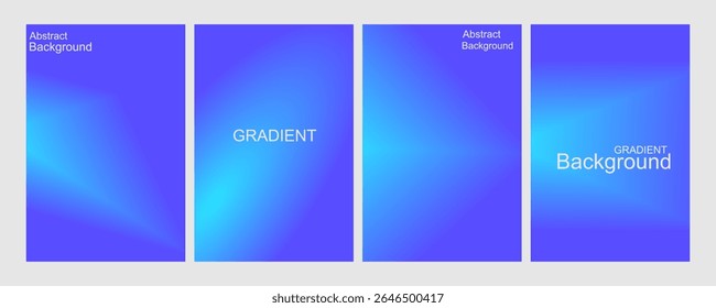 Abstract Blue Gradient Background, for Presentation and Design, Studio showroom product base, fashion runway mockup scene. vector illustration