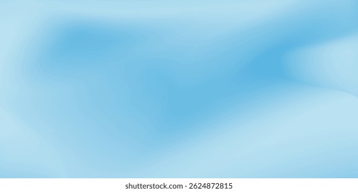 Abstract blue gradient background with shining lines waves. Minimalist background for banner, poster, cover, brochure, flyer art