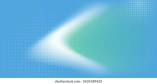 Abstract blue gradient background with shining lines waves. Minimalist background for banner, poster, cover, brochure, flyer, website