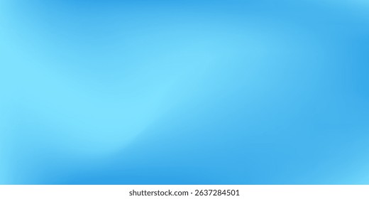 Abstract blue gradient background with shining lines waves. Minimalist background simple