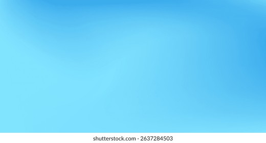 Abstract blue gradient background with shining lines waves. Minimalist background simple modern art