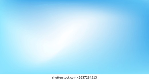 Abstract blue gradient background with shining lines waves. Minimalist background simple modern art design