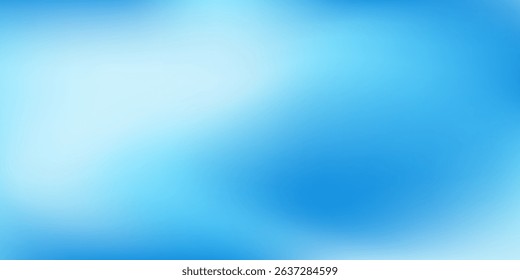Abstract blue gradient background with shining lines waves. Minimalist simple abstract art modern
