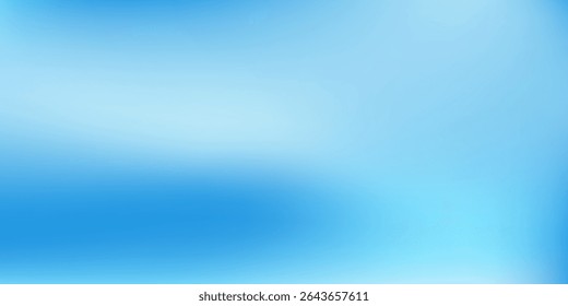 Abstract blue gradient background with shining lines waves. Minimalist background simple modern