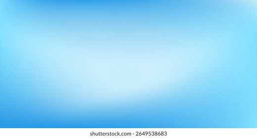 Abstract blue gradient background with shining lines waves. Minimalist background modern