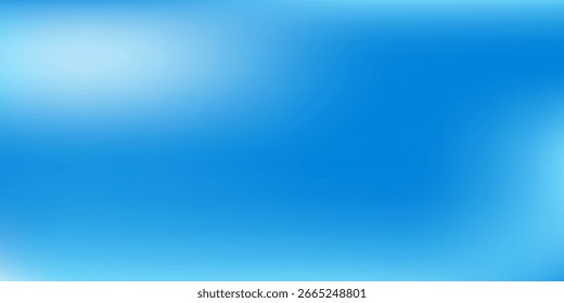 Fondo azul Abstractas del gradiente con las ondas brillantes de las líneas simples