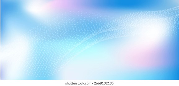 Abstractas fondo azul degradado con líneas brillantes ondas. Fondo minimalista para el Anuncio, cartel, cubierta, folleto, volante, Sitio web