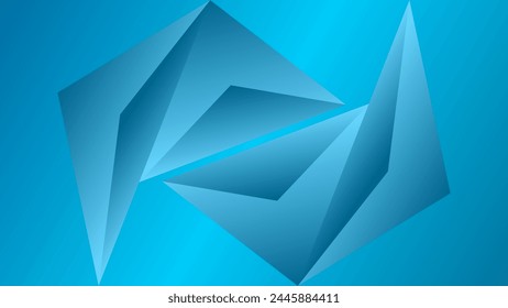 ABSTRACT BLUE GRADIENT BACKGROUND SMOOTH LIQUID COLORFUL BLURRED DESIGN WITH GEOMETRIC SHAPES VECTOR TEMPLATE GOOD FOR MODERN WEBSITE, WALLPAPER, COVER DESIGN 