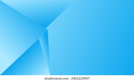 ABSTRACT BLUE GRADIENT BACKGROUND SMOOTH COLORFUL DESIGN WITH GEOMETRIC SHAPES VECTOR TEMPLATE GOOD FOR MODERN WEBSITE, WALLPAPER, COVER DESIGN 