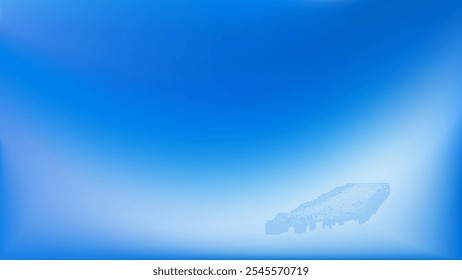 Abstract Blue Gradient Background. Smooth fluid waves in vibrant shades of blue and white. Innovation bg for technology and business. Aesthetic clean template. Vector illustration EPS 10.