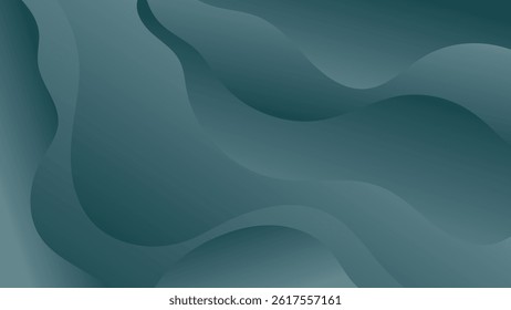 ABSTRACT BLUE GRADIENT BACKGROUND SMOOTH LIQUID COLORFUL BLURRED WITH HAND DRAWN ORGANIC SHAPES DESIGN VECTOR TEMPLATE GOOD FOR MODERN WEBSITE, WALLPAPER, COVER DESIGN 