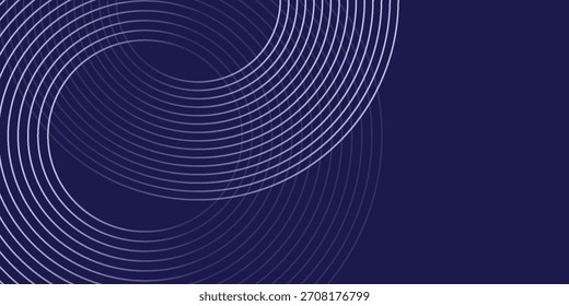 Fondo degradado azul Abstractas con Formas circulares lisas y un diseño moderno. Ideal para temas tecnológicos, digitales y futuristas