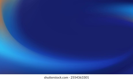 Abstract Blue Gradient Background, Swirl Design, Smooth Texture, Soft Hues, 