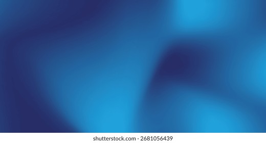 Gradiente azul abstrato. Fundo azul. Fundo da tecnologia. parede de tom quente com cor intensa, papel de parede horizontal artes modernas