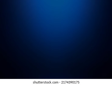 Abstract blue gradient background, vector