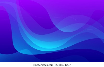 Abstract blue gradient background. Vector illustration