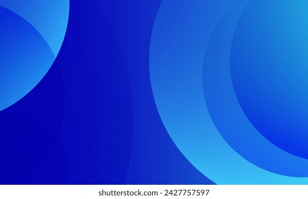 Fondo de degradado azul abstracto. Ilustración de vector