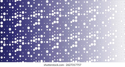 plano de fundo do gradiente azul abstrato com faixa azul vetorial com conjunto de círculos, pontos. Fundo de rosquinhas. 