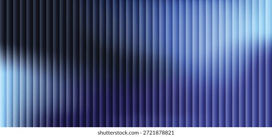 Fundo de gradiente azul abstrato com padrão listrado vertical, criando uma textura luminosa moderna para uso de tecnologia, apresentação e design digital.