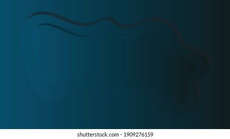 abstract blue gradient color background for website banner and paper card decoration
