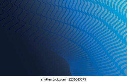 Resumen de la ilustración de diseño de fondo color degradado azul para papel de pared, cubierta, pantalla, presentación, impresión, etc.
