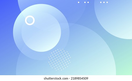 abstract blue gradient curve shapes. Circle Creative Wallpaper. Fluid gradient shapes composition. Futuristic design posters. Eps10 vector.