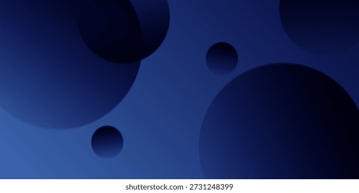 abstrakte blaue Gradientenkurven. Mehrfarbiger Kreishintergrund. Farbige Flüssigkeit Formen Zusammensetzung. Zukünftige geometrische Muster. Vektorgrafik