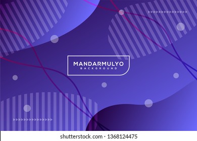 abstract blue gradient curve swoosh shapes irregular background landing page wallpaper home screen theme vector illustration eps 10