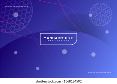 abstract blue gradient curve swoosh shapes irregular background landing page wallpaper home screen theme vector illustration eps 10