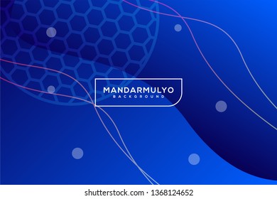 abstract blue gradient curve swoosh shapes irregular background landing page wallpaper home screen theme vector illustration eps 10 