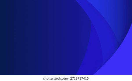 Abstrato azul gradiente formas curvas fundo limpo moderno design