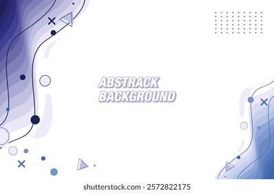 Abstract blue gradient curved wave background EPS.10