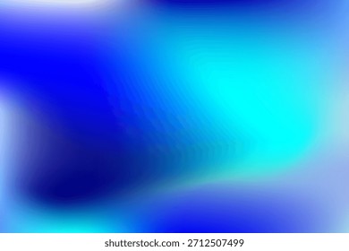 Abstrakter blauer Farbverlauf mit türkisem Lichtstrahl für modernes Design und digitale Hintergründe.