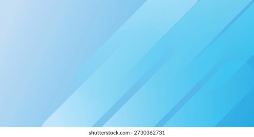 Abstrakter blauer Farbverlauf mit diagonalen Streifen für moderne Hintergründe, Design und digitale Projekte