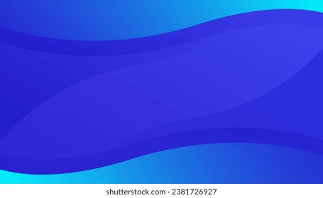 Abstract blue gradient flat design background vector. gradient blue background. Very useable for landing page, website, banner, poster, event, etc
