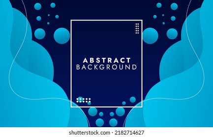 Fondo de la onda del fluido del gradiente azul abstracto